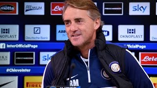 Live Conferenza stampa Roberto Mancini prima di InterLazio 20122014 h1215 [upl. by Ludewig]