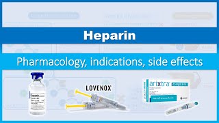 Heparin  How do they work Pharmacology Indications Side effects [upl. by Eigla]