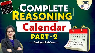 Calendar  Calendar Reasoning Part 2  Complete Reasoning For All Competitive Exams  Ayushi Mam [upl. by Kimble]