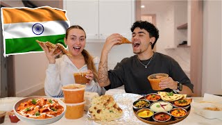 Trying INDIAN FOOD for the FIRST TIME [upl. by Comstock]