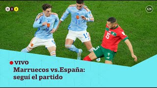 MARRUECOS VS ESPAÑA EN VIVO el partido en el MUNDIAL QATAR 2022 [upl. by Ofori]