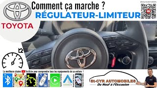 TOYOTA le Régulateur et Limiteur de vitesse comment ça marche [upl. by Akenahs]