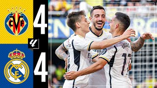 Villarreal 44 Real Madrid  HIGHLIGHTS  LaLiga 202324 [upl. by Akirej]