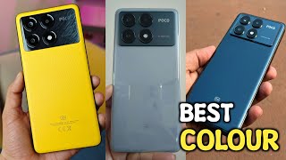 Poco X6 Pro 5G Best Colour  Poco X6 Pro 5G All Colours  Which You Choose [upl. by Ohare]