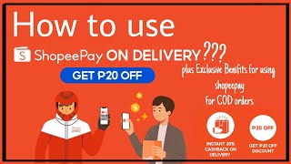 SCAN TO PAYHow to pay your COD orders using Shopeepay PART 1 [upl. by Judson]