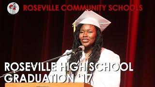 Roseville High School Graduation 2017 [upl. by Moishe]