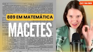 😱 MACETES para GABARITAR o ENEM Matemática e Naturezas TRI pegadinhas e terminar no tempo [upl. by Plante]