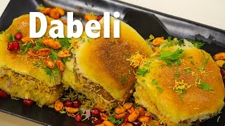 Dabeli  How to make Dabeli GujaratniRasoi  ChefHarpalSingh [upl. by Nnywg611]