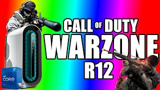 Alienware Aurora R12 Call of Duty Warzone Gameplay with Benchmark [upl. by Adnolohs]