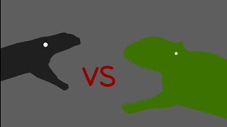 majungasaurus vs Plateosaurus stick nodes animation old [upl. by Rheingold605]