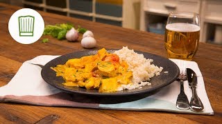 Brasilianisches Hühnchen mit Kokosmilch und Mango  Chefkochde [upl. by Wiersma]