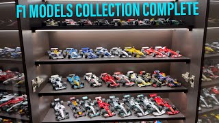 Formula 1 models 124 scale collection sorted by years 2024 update [upl. by Eissej490]