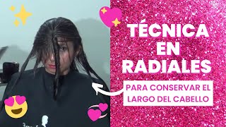 Corte de Cabello Tecnica en radiales  Australia [upl. by Latsryk]