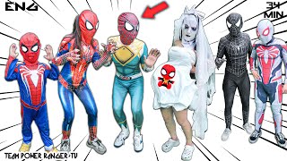 What If 5 SPIDERMAN in 1 HOUSE Bride War  Rescue Kidnapped SpiderManAction Real Life [upl. by Narayan108]