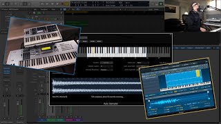 Auto Sampler Instrument Sampling Logic Pro [upl. by Linc]