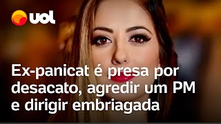 Expanicat agride policial militar e é presa por desacato veja vídeo [upl. by Andri]