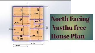 North facing kerala house plan as per vasthu by vasthu advisor [upl. by Leahcimauhsoj]