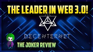 LEADER IN WEB 30  CRYPTO JOKER REVIEWS DECENTERNET [upl. by Dugan]