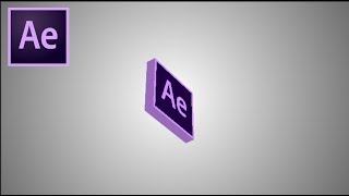 Quick Tutorial  3D Logo Di After Effect [upl. by Hochman]