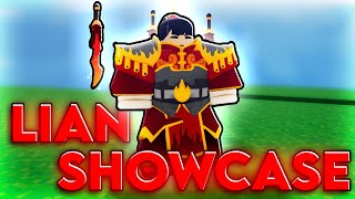 NEW LIAN KIT SHOWCASE Full Showcase  Roblox Bedwars [upl. by Hayashi]