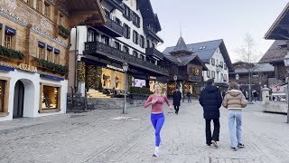 Gstaad the Swiss winter village of super riches [upl. by Hallette]