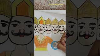 drawing dushhera ravan [upl. by Reggy]