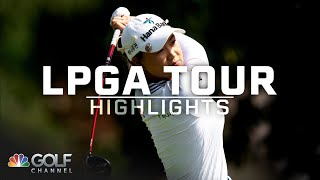 LPGA Tour Highlights 2023 AIG Womens Open Round 1  Golf Channel [upl. by Irej561]