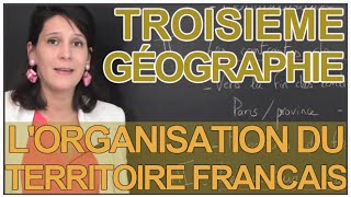 Lorganisation du territoire francais  Géographie  3e  Les Bons Profs [upl. by Michelina936]