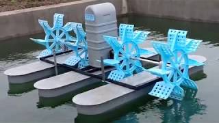 SOTR amp SAE TEST VIDEO OF SAGAR 2HP PADDLE WHEEL AERATOR [upl. by Star]