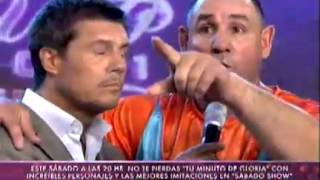 Showmatch 2011  La Mole y Flavio se dijeron de todo [upl. by Nelram]