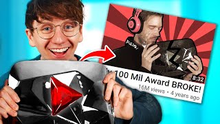 I Fixed PewDiePies 100M Subscriber Play Button [upl. by Conlen]