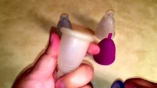 Meluna vs Lunette Menstrual Cup Comparison Video Response [upl. by Robertson343]