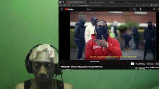 TRIGZ HRB  MONCLER MAYA MUSIC VIDEO reaction viral trending youtubeshorts shorts w3r3actz [upl. by Iney]