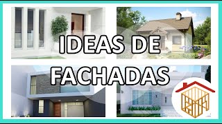 Fachadas de Casas Sencillas 🏠 [upl. by Niwle881]