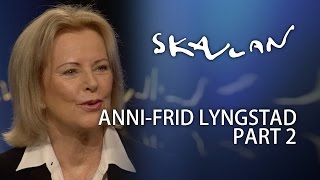 Anni Frid quotABBAFridaquot Lyngstad Interview English Subtitles  Part 2  SVTNRKSkavlan [upl. by Ardnosac]