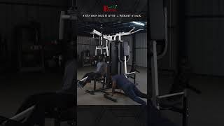 Excel Multi Gym  4 Station  2 Weight Stack [upl. by Huang]