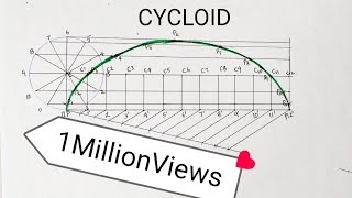 Cycloid Engineering Drawing [upl. by Biel]