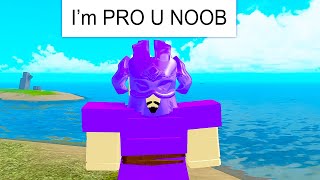 Im A Hidden Pro Veteran Player Roblox Booga Booga Classic [upl. by Refinneg]