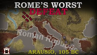 Arausio 105 BC Romes Worst Military Defeat Documentary [upl. by Bird335]