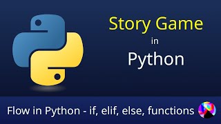 Story Game in Python [upl. by Neenej]