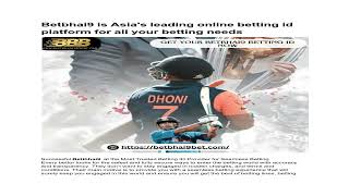 Betbhai9 is Asias leading online betting id platform for all your betting needs [upl. by Kask]