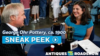 Preview George Ohr Pottery ca 1900  Vintage Dallas Hour 2  ANTIQUES ROADSHOW  PBS [upl. by Morocco36]