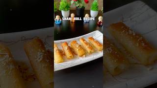 Trending Recipe of Shahi Roll Sweet shorts recipe dessert bread sweet [upl. by Jarlen]