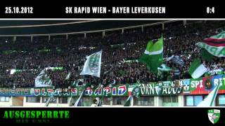 SK Rapid Wien  Bayer Leverkusen 25102012 [upl. by Kovacev]