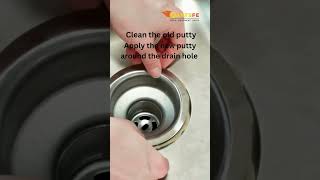 Replacement Of Sink Drain Strainer  Sink Parts  PartsFe [upl. by Esilehc]