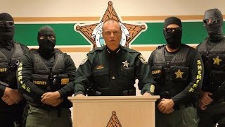 We are coming for you Run  FL Sheriff delivers message to drug dealers [upl. by Seugirdor156]