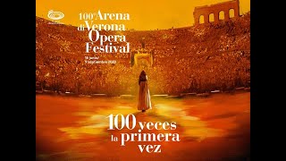 Presentación del 100° Arena di Verona Opera Festival 2023 [upl. by Tower]