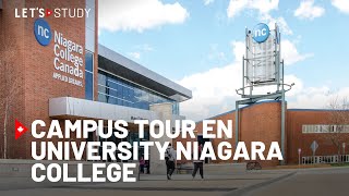 CAMPUS TOUR  UNIVERSITY NIAGARA COLLEGE  LETS STUDY [upl. by Stacia]