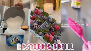 1️⃣ HOUR ⏳ Random Refill amp Restock 🥩🥫 Cleaning and Organizing 🧽🚿 Home Reset 🏡🚪 TikTok Compilation ✨ [upl. by Waverly]