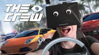 VIRTUAL REALITY RACING GAME  The Crew VR Oculus Rift DK2 Gameplay [upl. by Assir]